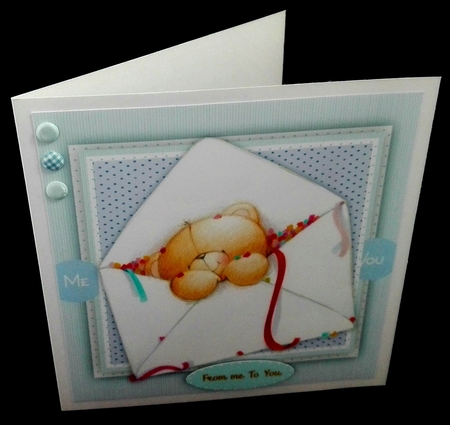 Ted in an Envelope by Diane  Hitchcox