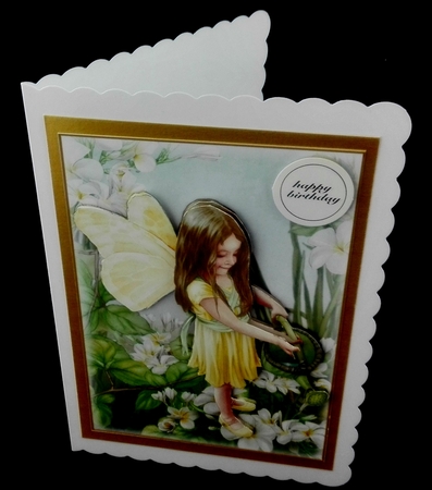Forest Fairy Evie Yellow by Diane  Hitchcox