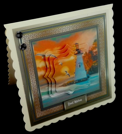 The lighthouse by Diane  Hitchcox