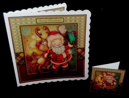 Santa selfie mini kik by Diane  Hitchcox