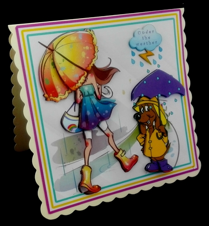 Under The Weather - Decoupage by Diane  Hitchcox