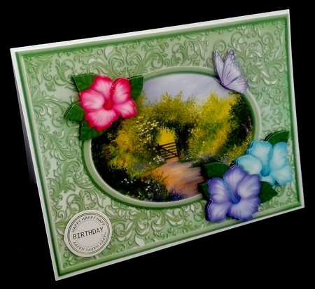 Springtime with Flowers. including Floral decoupage by Diane  Hitchcox