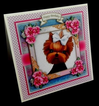 Doggy4 Birthday Card Kit by Diane  Hitchcox