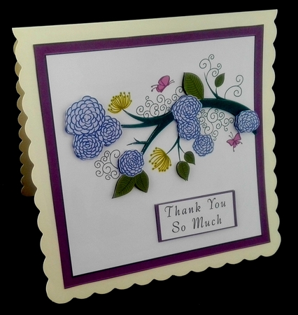 Quick Card Floral Branch by Diane  Hitchcox