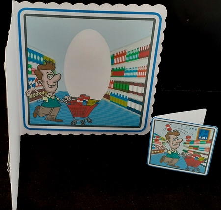 Happy Shopper - Insert by Diane  Hitchcox