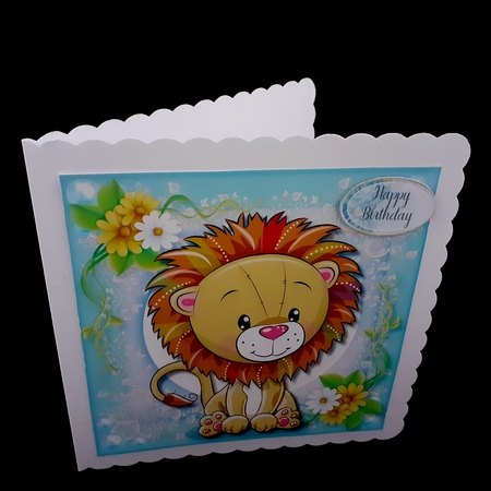 Beautiful Cute Lion  by Diane  Hitchcox