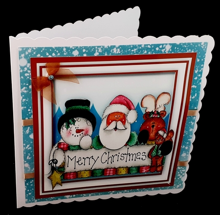 Santa and Friends by Diane  Hitchcox