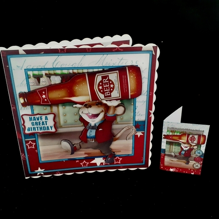 Mr Beer Mouse 4 Sheet Mini Kit by Diane  Hitchcox