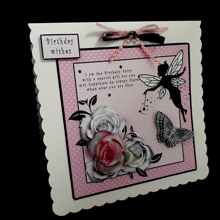 A Fairy Gift - Decoupage by Diane  Hitchcox