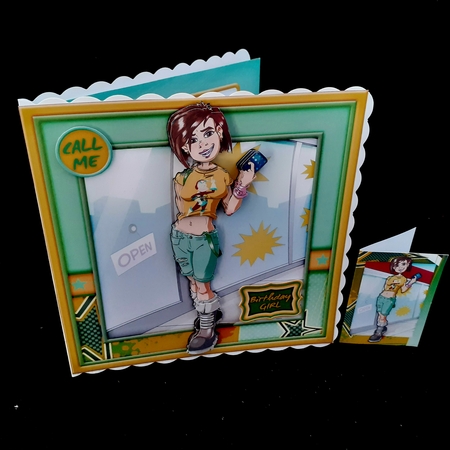 Teen Text Dudess 4 Sheet Mini Kit by Diane  Hitchcox