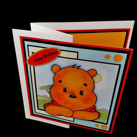 Cute Winnie Poo by Diane  Hitchcox