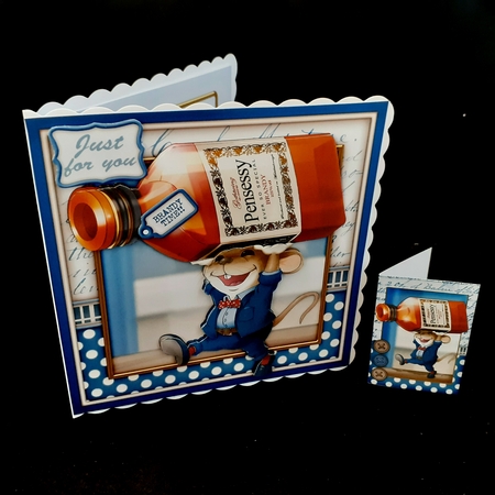 Mr Brandy Mouse Four Sheet Mini KIt by Diane  Hitchcox