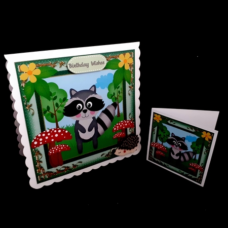 3 All about the woodland card fronts/toppers 6 by Diane  Hitchcox
