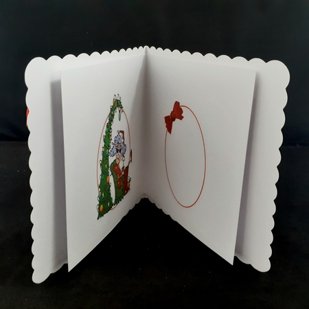 Stella off her trolly for Christmas insert by Diane  Hitchcox