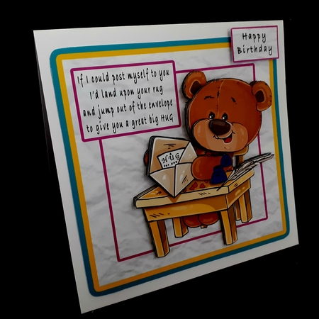 A Hug For You - Decoupage by Diane  Hitchcox