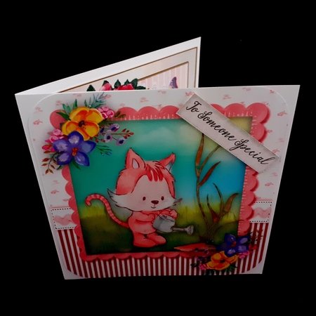 Kittys Garden to Love  by Diane  Hitchcox