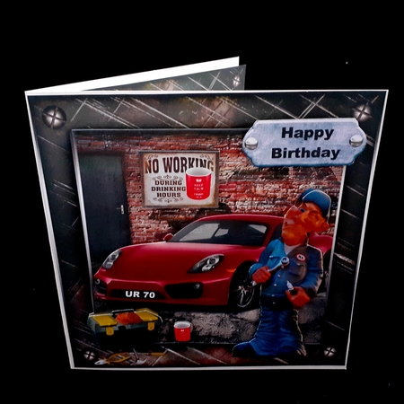 Cuppa Time-Mechanic by Diane  Hitchcox