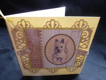 Cute Little Puppy Dog by Diane  Hitchcox