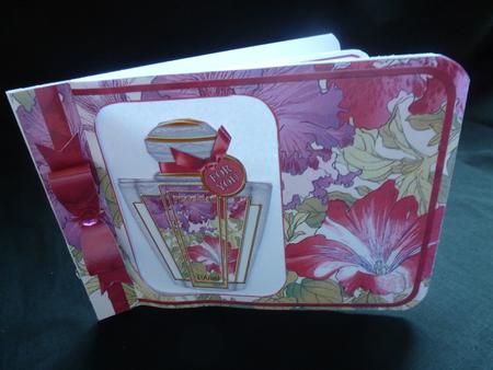 Petunia Mix Perfume 7x5inch Aperture Card Mini Kit by Diane  Hitchcox