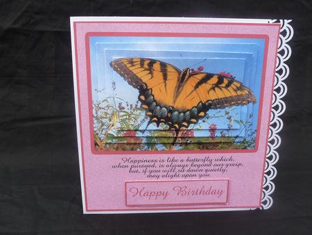 Butterfly Pyramid, Verse, Lots of Tags, Plus Insert by Diane  Hitchcox
