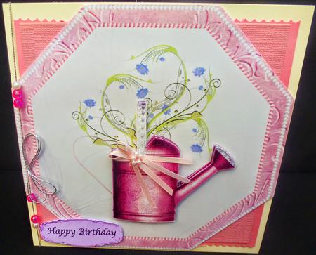 7x7 Octagonal Topper by Diane  Hitchcox