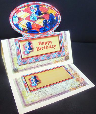 Chess Mad Slot Top Tent Card Kit by Diane  Hitchcox