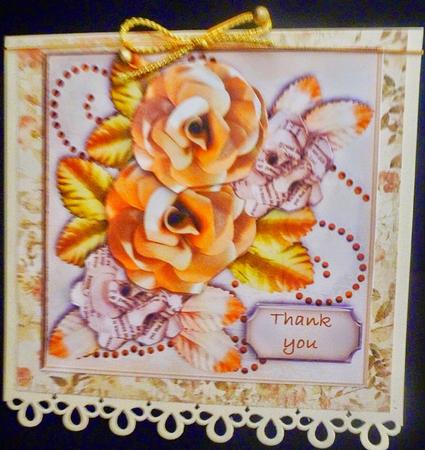 Paper Roses by Diane  Hitchcox