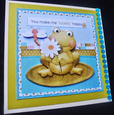 Toadily Happy by Diane  Hitchcox