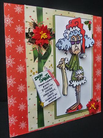 Stella Writes to Santa by Diane  Hitchcox