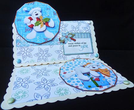Christmas Bears Toppers and Decoupage by Diane  Hitchcox