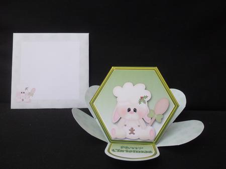 Christmas Baker Bunny by Diane  Hitchcox