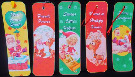 5 Beautiful Christmas Bookmarks by Diane  Hitchcox