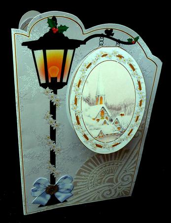 Ice Church 3D Opening Sign Card Mini Kit by Diane  Hitchcox