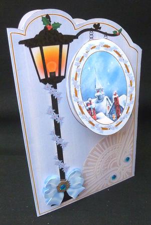 The Rooftops 3D Opening Sign Card Mini Kit by Diane  Hitchcox