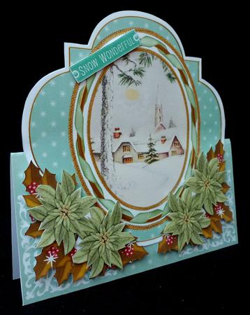 Village Pub Shaped Over 3D Mini Card Kit by Diane  Hitchcox
