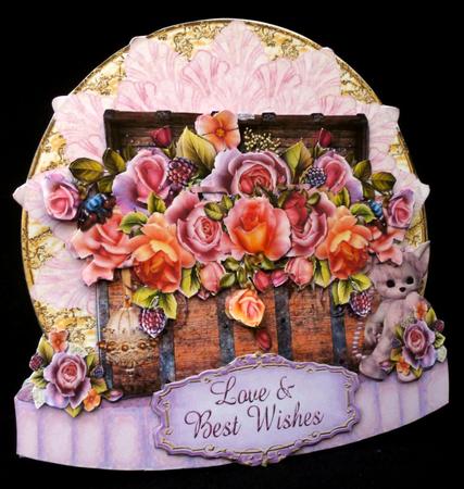 Treasure Chest of Roses and Bonus Gift Card by Diane  Hitchcox