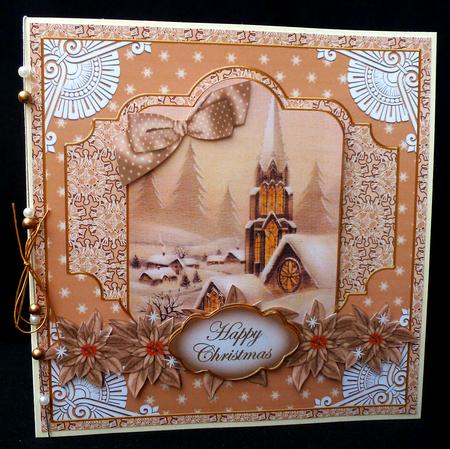 Snow Steeple Special 8in Tag N' Envelope Kit by Diane  Hitchcox