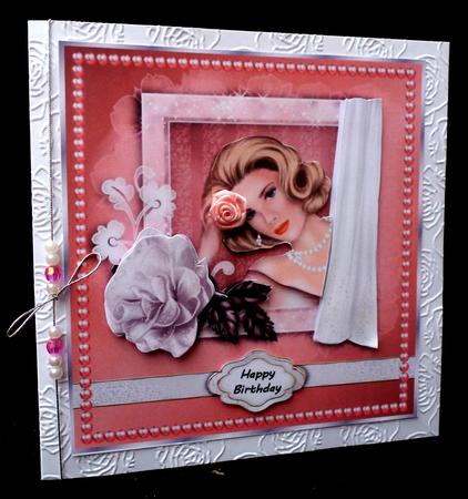 Lady in Pink Sbs by Diane  Hitchcox