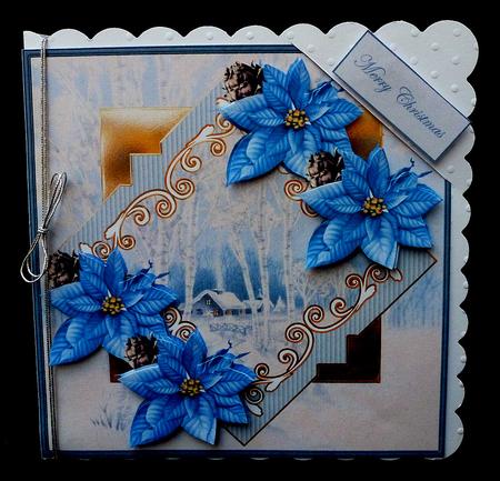 House in the Woods Card with Decoupage by Diane  Hitchcox