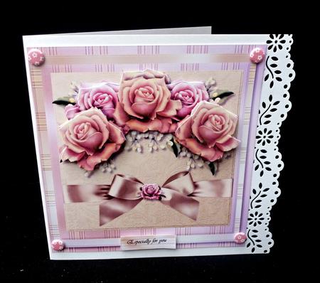 Beautiful Roses by Diane  Hitchcox