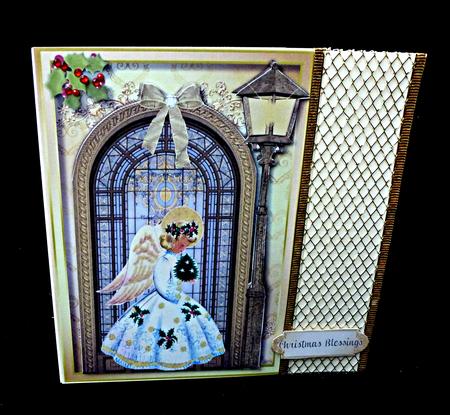 The Beautiful Christmas Angel by Diane  Hitchcox