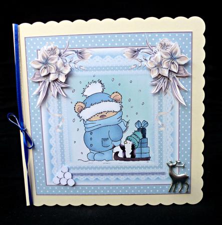 Christmas Hold My Hand Topper by Diane  Hitchcox