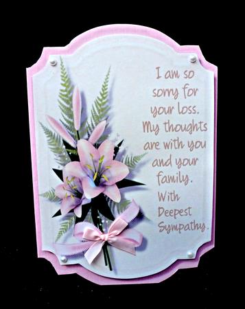 Print, Cut, and Fold , My Thoughts Are with You by Diane  Hitchcox