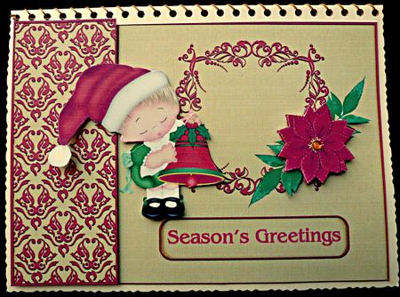 Christmas Bell by Diane  Hitchcox