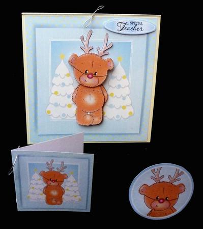 Rudolf Barclay Blue Topper Mini Kit by Diane  Hitchcox