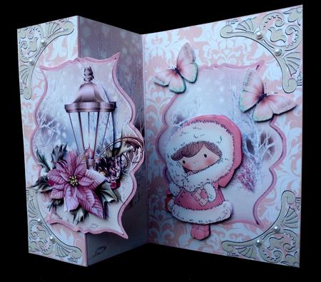 Cute No Holes Fold Across the Miles Card Kit by Diane  Hitchcox