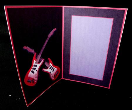 Electric Guitar Insert Sheet by Diane  Hitchcox