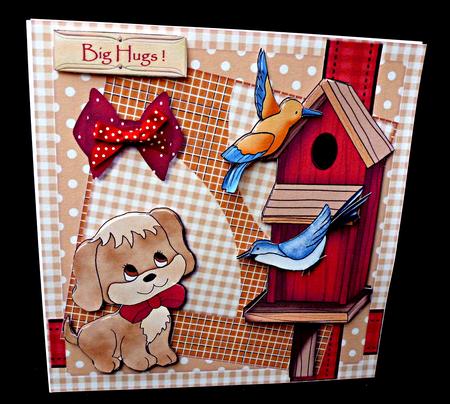 Quick Cute Card Doggie and His Friends by Diane  Hitchcox