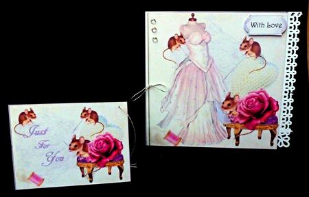 Sewing a Rose Dress Topper Insert & Tag by Diane  Hitchcox