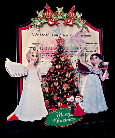 Christmas Angels with Bonus Gift Card by Diane  Hitchcox